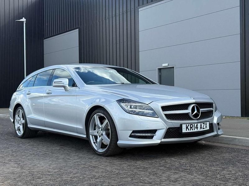Silver Used 2014 Mercedes CLS350 AMG Estate | £9,490 (Fair price) - Image 1/4