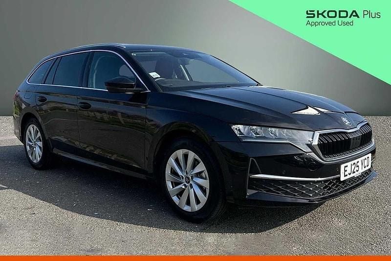 Used Skoda Octavia SE L 147 HP (108 kW) 2025 Black Estate