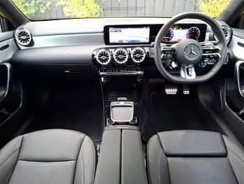 Used Mercedes A35 AMG Executive 306 HP (225 kW) 2024 Yellow Hatchback