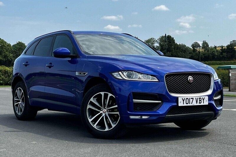 Blue Used 2017 Jaguar F-Pace R-Sport SUV | £12,789 (Fair price) - Image 1/1