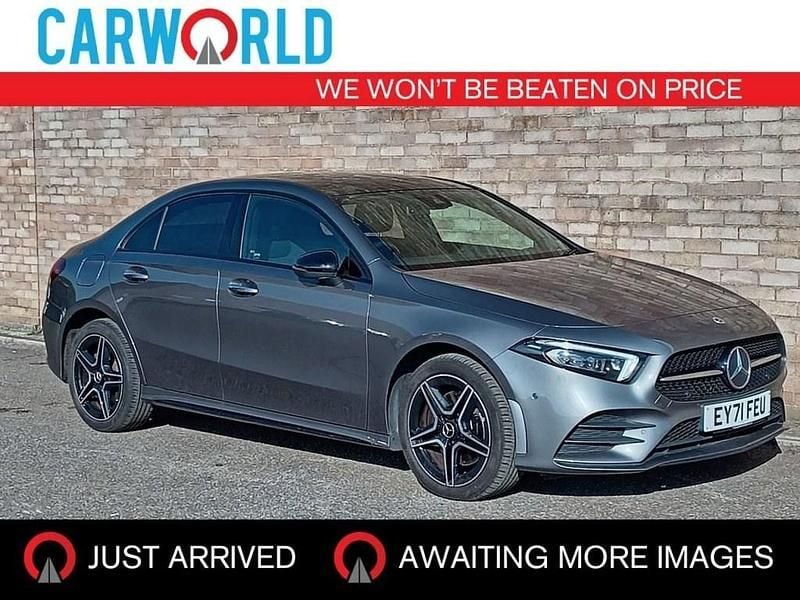 Grey Used 2021 Mercedes A250 AMG line Sedan | £18,700 (Fair price) - Image 1/3
