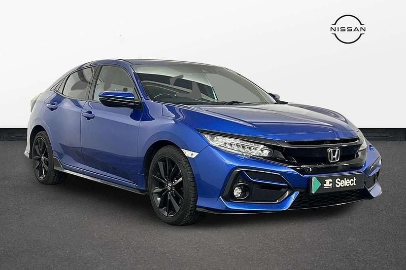 Blue Used 2021 Honda Civic Sport Hatchback | £15,000 (Fair price) - Image 1/4