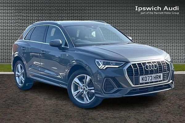 Grey Used 2024 Audi Q3 S-Line SUV | £27,452 (Fair price) - Image 1/4