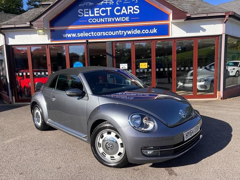 Grey Used 2014 VW Beetle Design Cabriolet | £12,495 (A bit pricey) - Image 1/4