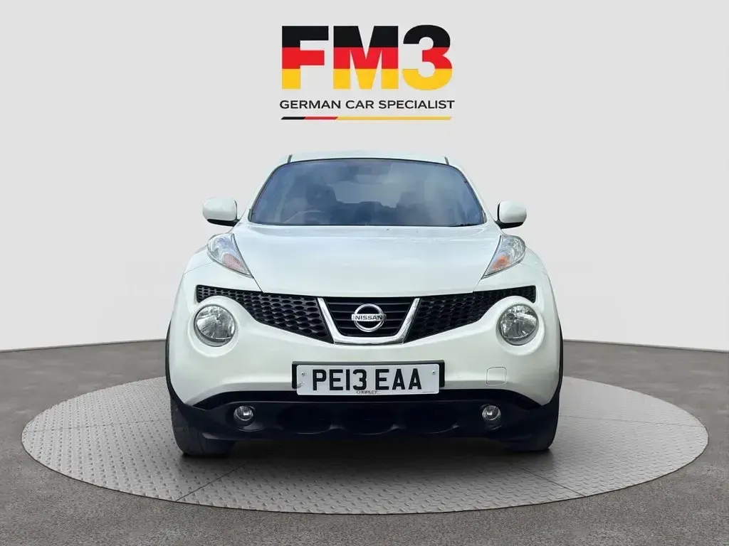 Used Nissan Juke Acenta 117 HP (86 kW) 2013 White SUV