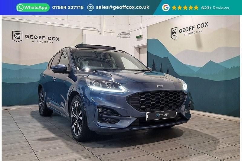 Blue Used 2020 Ford Kuga ST-Line X SUV | £17,995 (Fair price) - Image 1/3