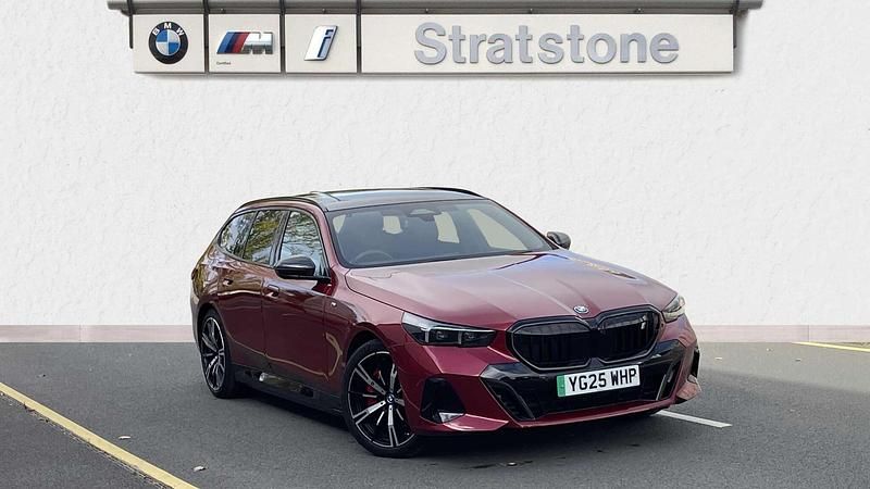Red Used 2025 BMW i5 M Sport Sedan | £56,693 (Expensive) - Image 1/4