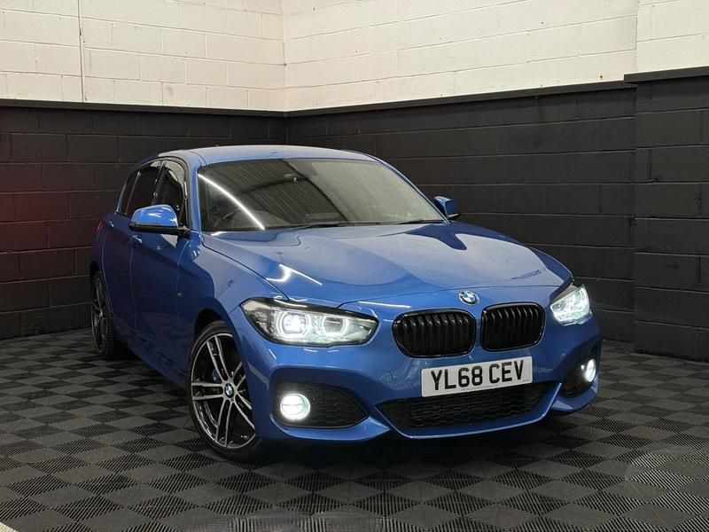 Used BMW 116 M Sport 116 HP (85 kW) 2018 Blue Hatchback