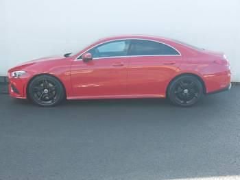 Used Mercedes CLA200 AMG line 163 HP (119 kW) 2019 Red Sedan