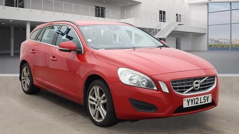 Red Used 2012 Volvo V60 SE Estate | £2,795 (Fair price) - Image 1/4