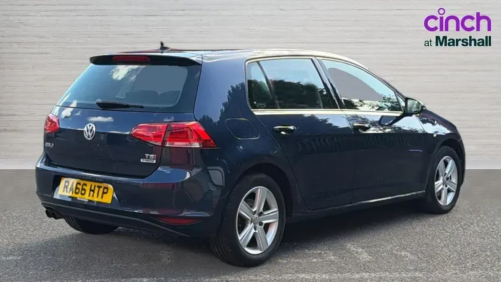 Used VW Golf VII Edition 125 HP (91 kW) 2017 Blue