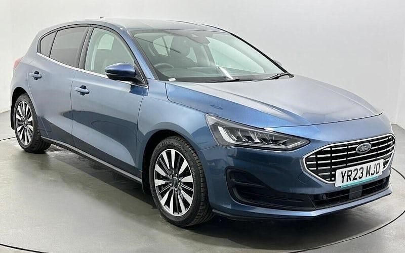 Used Ford Focus Titanium X 125 HP (91 kW) 2023 Blue Hatchback