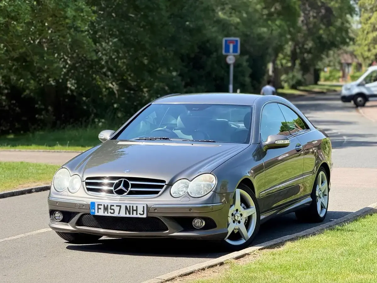 Used Mercedes CLK280 2008 Grey Coupe