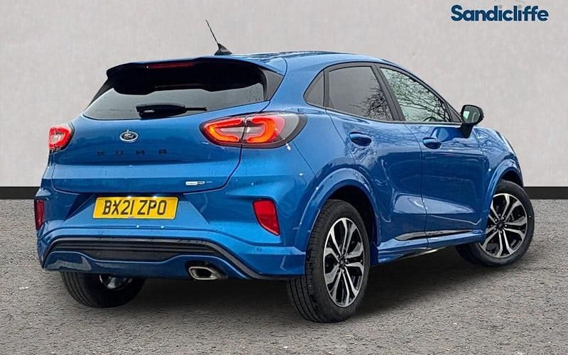 Used Ford Puma ST-Line 125 HP (91 kW) 2023 Blue Hatchback