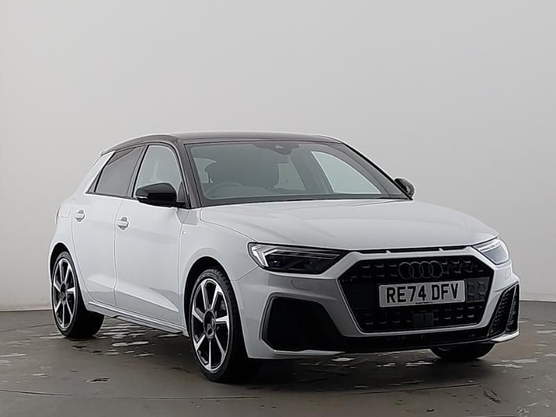 Used Audi A1 Black Edition 95 HP (69 kW) 2024 White Hatchback