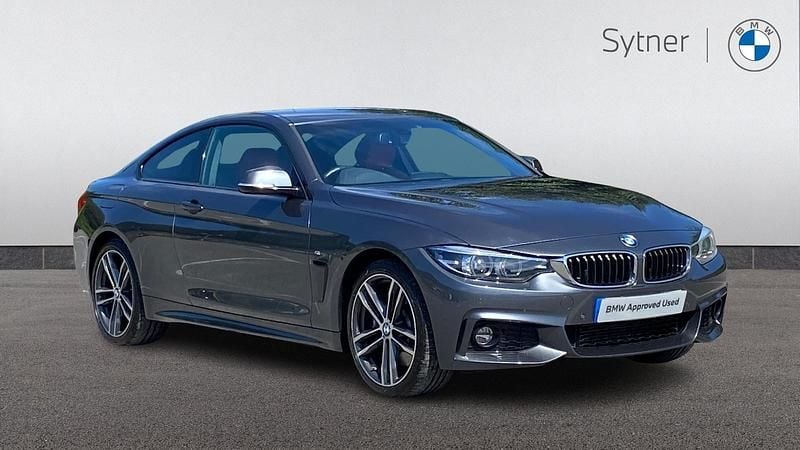 Grey Used 2018 BMW 430 M Sport Coupe | £18,000 (Good price) - Image 1/4
