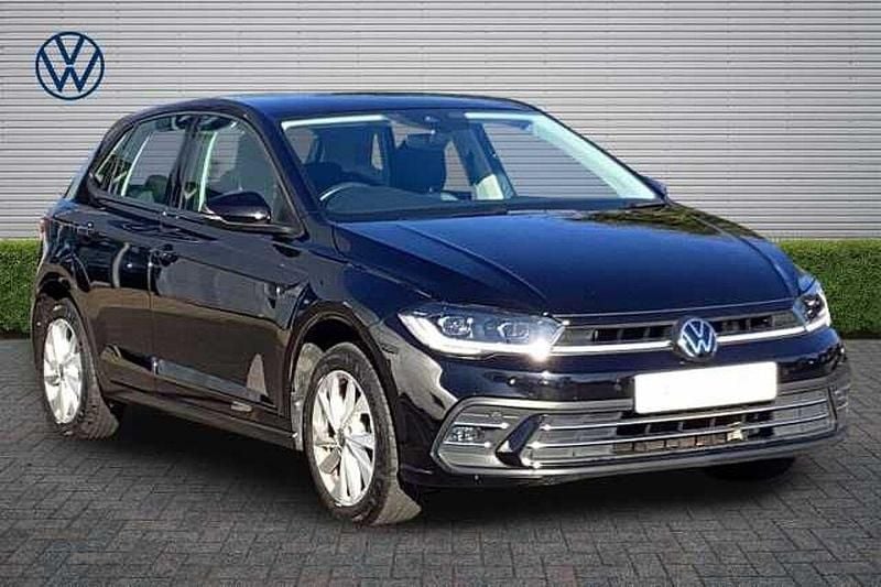 Used VW Polo Style 95 HP (69 kW) 2022 Black Hatchback