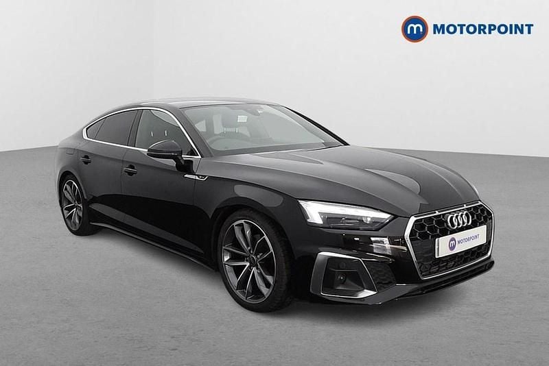 Black Used 2023 Audi A5 S-Line Coupe | £24,349 (Super price) - Image 1/4