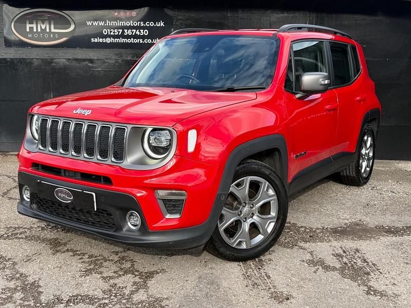 Red Used 2019 Jeep Renegade Limited SUV | £11,895 (Fair price) - Image 1/4