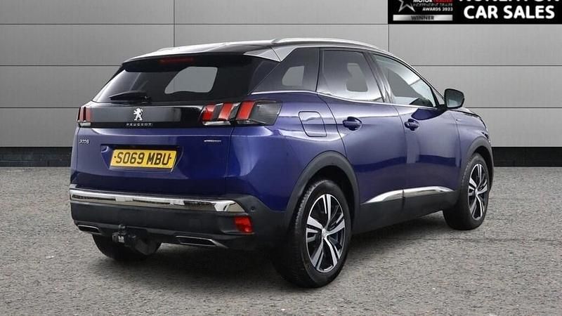 Used Peugeot 3008 GT-line 180 HP (132 kW) 2019 Blue SUV