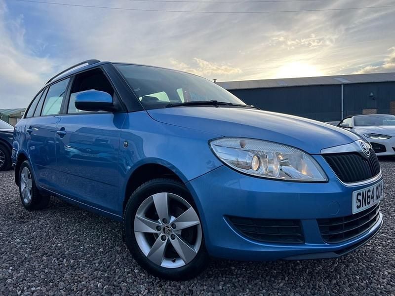 Used Skoda Fabia SE 2014 Blue Estate