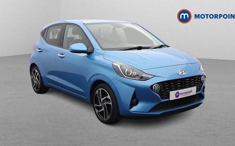 Used Hyundai i10 Premium 84 HP (61 kW) 2022 Blue Hatchback