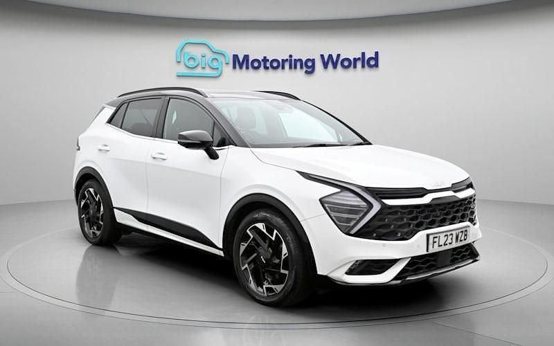 Used Kia Sportage GT-Line S 180 HP (132 kW) 2023 White SUV