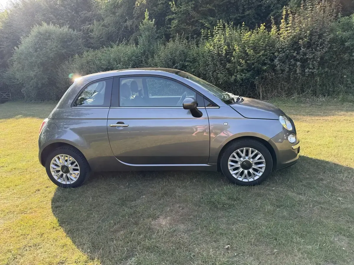 Used Fiat 500 Lounge 69 HP (50 kW) 2014 Grey Hatchback