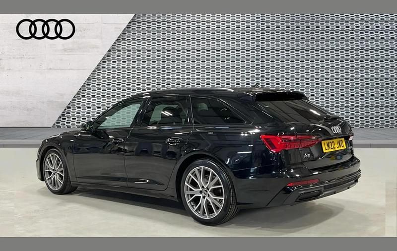 Used Audi A6 Black Edition 204 HP (150 kW) 2022 Black Estate
