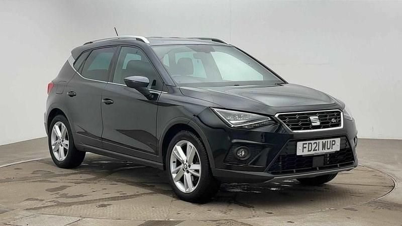Black Used 2021 Seat Arona FR SUV | £12,965 (Fair price) - Image 1/4
