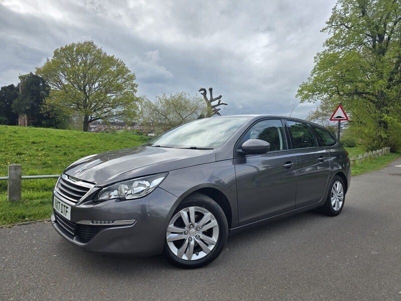 Grey Used 2017 Peugeot 308 Active Estate | £5,450 (Fair price) - Image 1/3