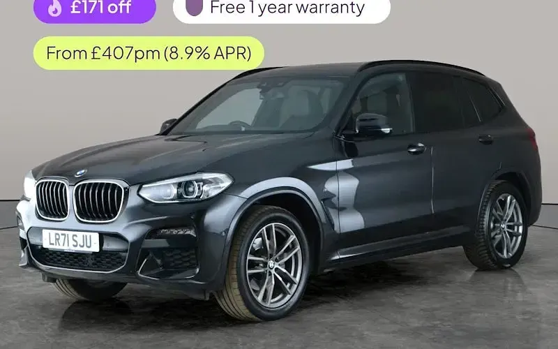Used BMW X3 M Sport 190 HP (139 kW) 2021 SUV