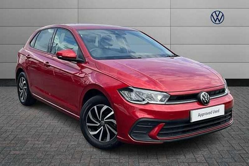 Red Used 2021 VW Polo Life Hatchback | £14,322 (Fair price) - Image 1/4