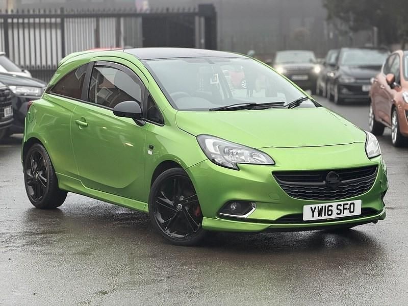 Used Vauxhall Corsa Edition 75 HP (55 kW) 2016 Green Hatchback