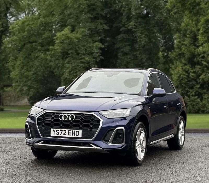 Used Audi Q5 S-Line 265 HP (194 kW) 2022 Blue SUV