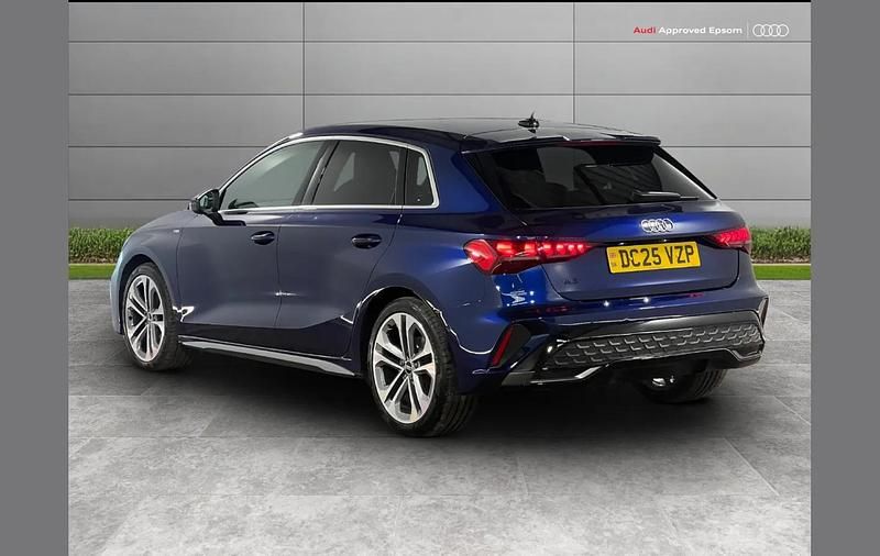 Used Audi A3 S-Line 147 HP (108 kW) 2025 Blue Hatchback