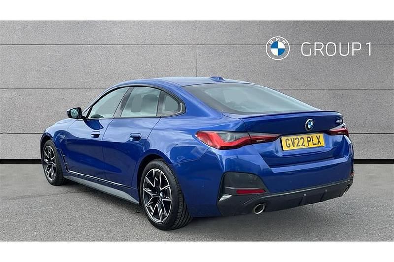 Used BMW 420 M Sport 184 HP (135 kW) 2022 Portimao blue Coupe