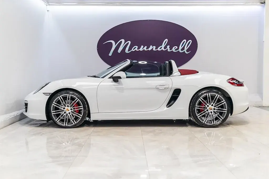Used Porsche Boxster 2015 White Cabriolet