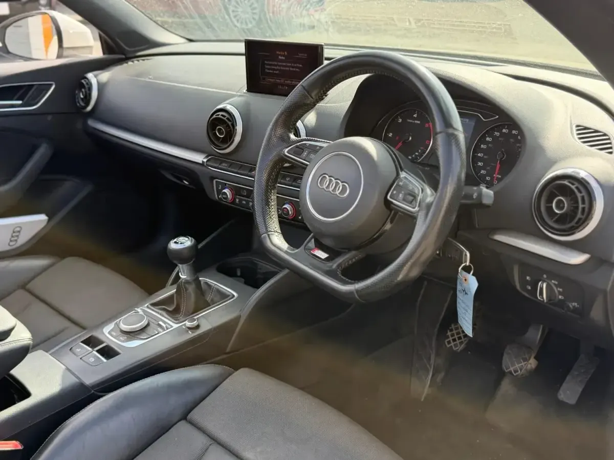 Used Audi A3 Cabriolet S-Line 150 HP (110 kW) 2014 White Cabriolet