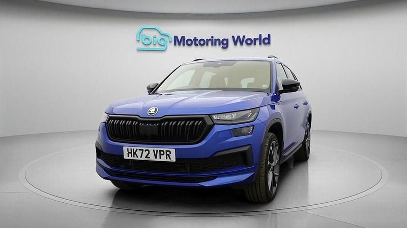 Used Skoda Kodiaq SportLine 200 HP (147 kW) 2023 Blue SUV