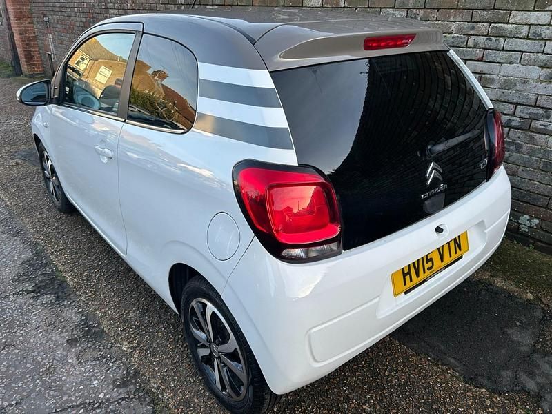 Used Citroën C1 Flair 82 HP (60 kW) 2015 White Hatchback