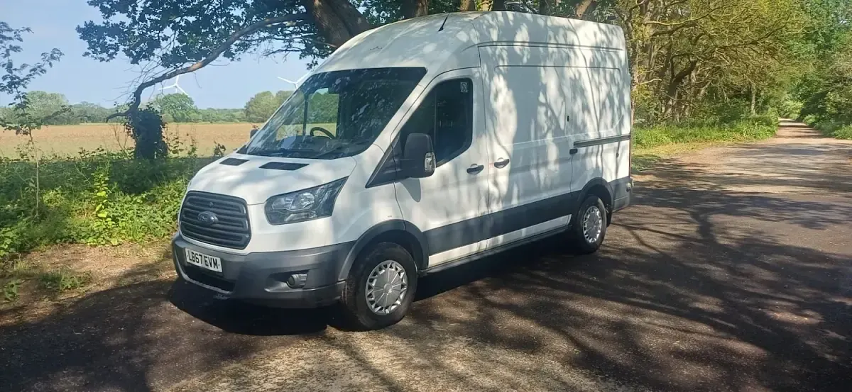 Used Ford Transit 2018 White Van