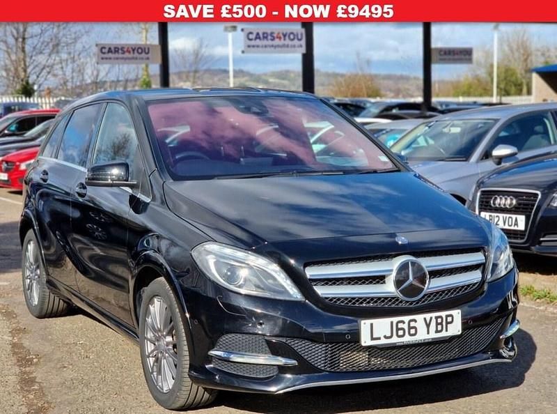 Used Mercedes B250e Premium 130 kW (177 HP) 2016 Black MPV
