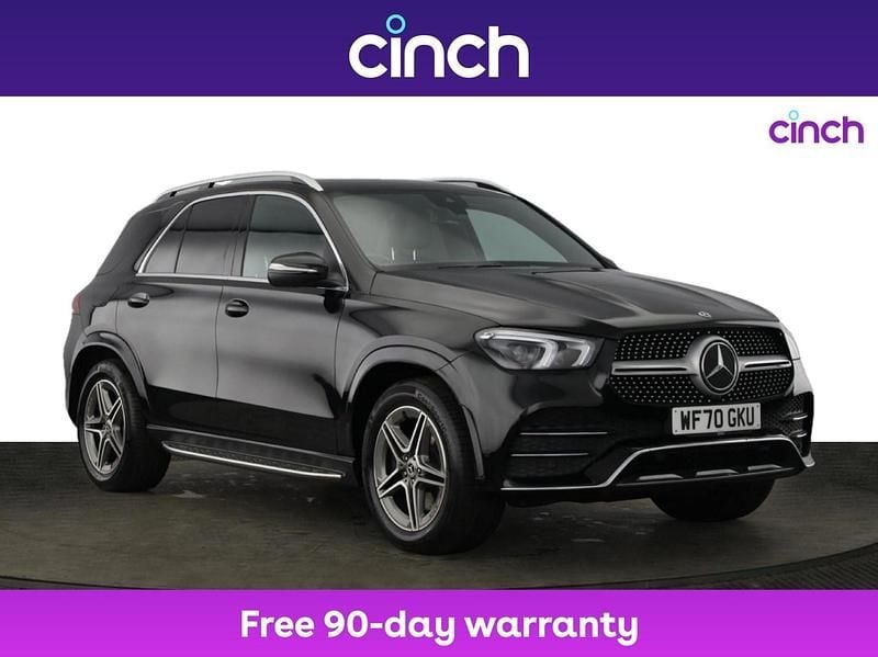 Black Used 2020 Mercedes GLE300 AMG line SUV | £30,999 (Fair price) - Image 1/3