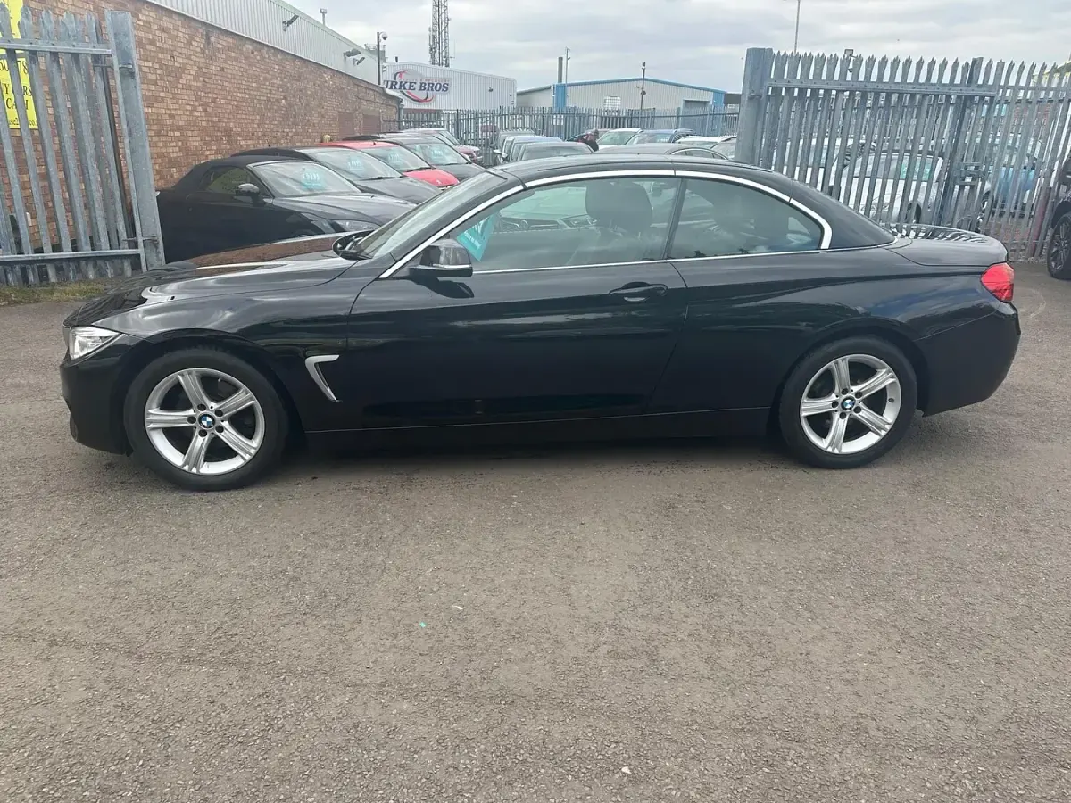 Used BMW 420 Cabriolet Performance 190 HP (139 kW) 2015 Black Cabriolet