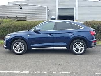 Used Audi Q5 S-Line 204 HP (150 kW) 2023 Blue SUV
