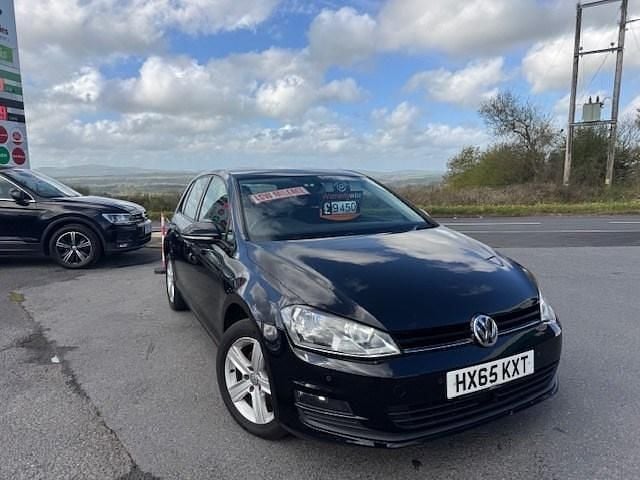 Used VW Golf VII Match 110 HP (80 kW) 2015 Black Hatchback