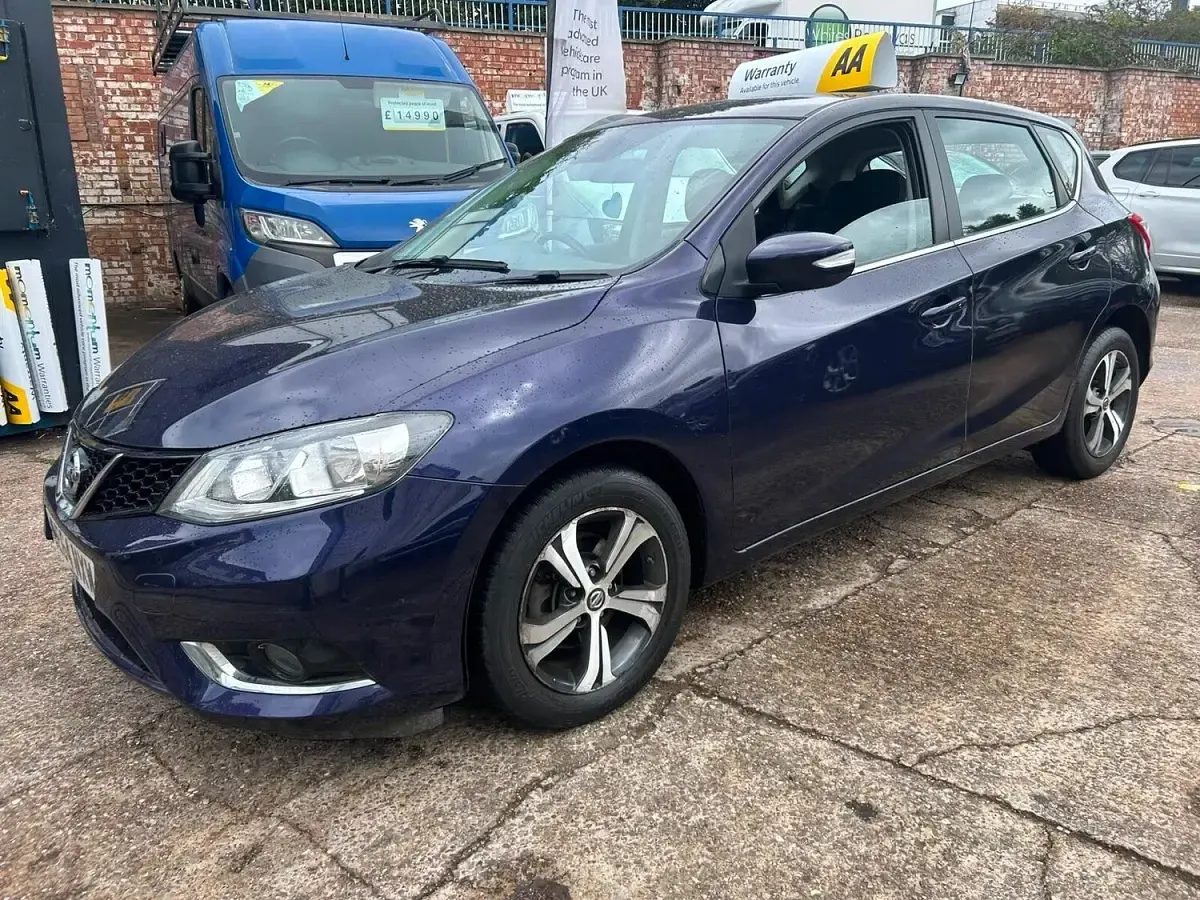 Used Nissan Pulsar Acenta 115 HP (84 kW) 2015 Blue Hatchback