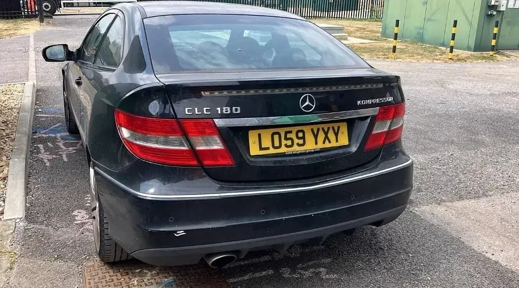 Used Mercedes CLC180 143 HP (105 kW) 2010 Black Coupe