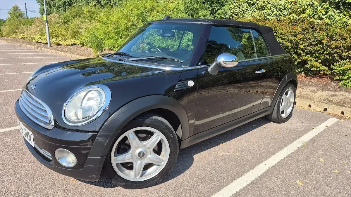 Used Mini Cooper Cabriolet 2009 Black Cabriolet